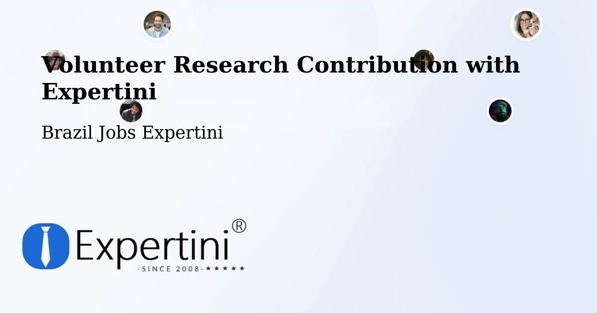 Volunteer Research Contribution Program – Barro Duro - Brazil Jobs Expertini